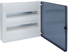 Бокс Hager Golf ЩРН-П-36 VS218TD (377x390x99мм) 2 ряда IP40 прозрачная дверца картинка 